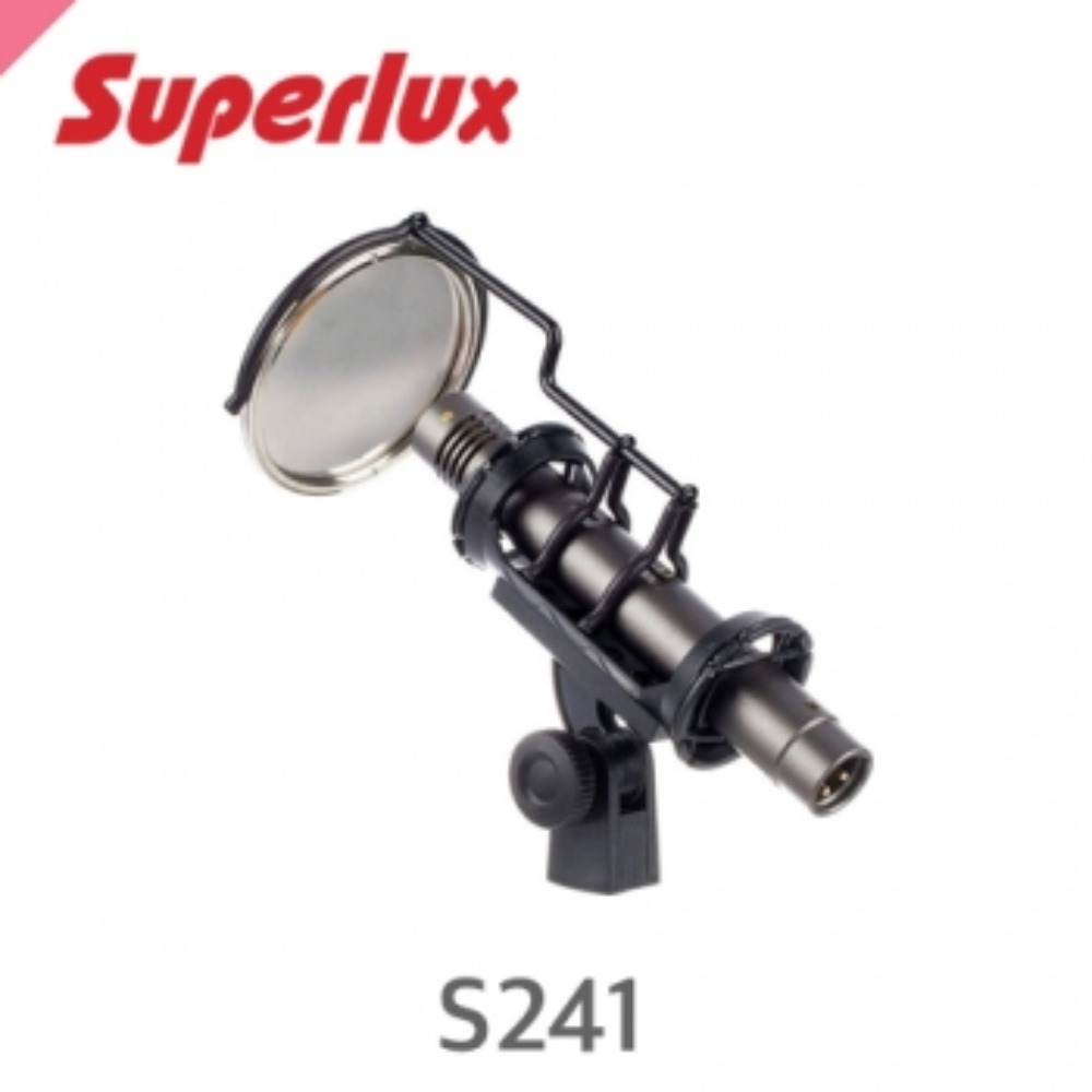 SUPERLUX S241 콘덴서마이크 팬슬형 레코딩마이크