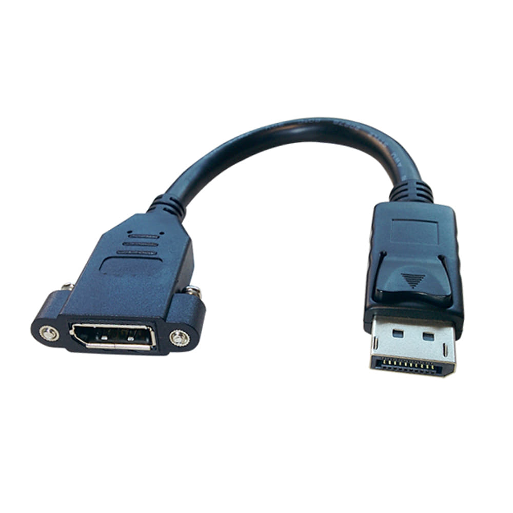 [LANstar] DisplayPort(디스플레이포트) 케이블 판넬형 DP/M-DP/F 0.5M~2M