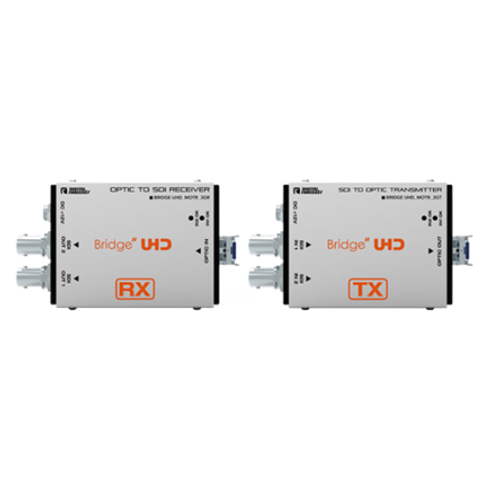 Bridge UHD M OTR 3GT/R SDI to Optic 컨버터