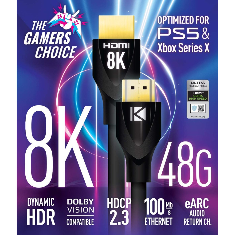 키디지털 KD-PRO8K6BX HDMI 2.1 케이블