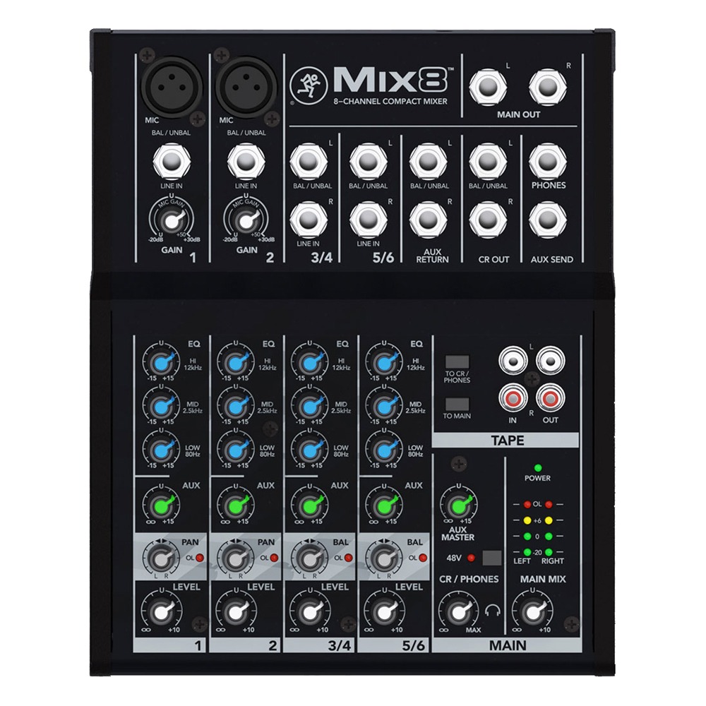 mackie mix8