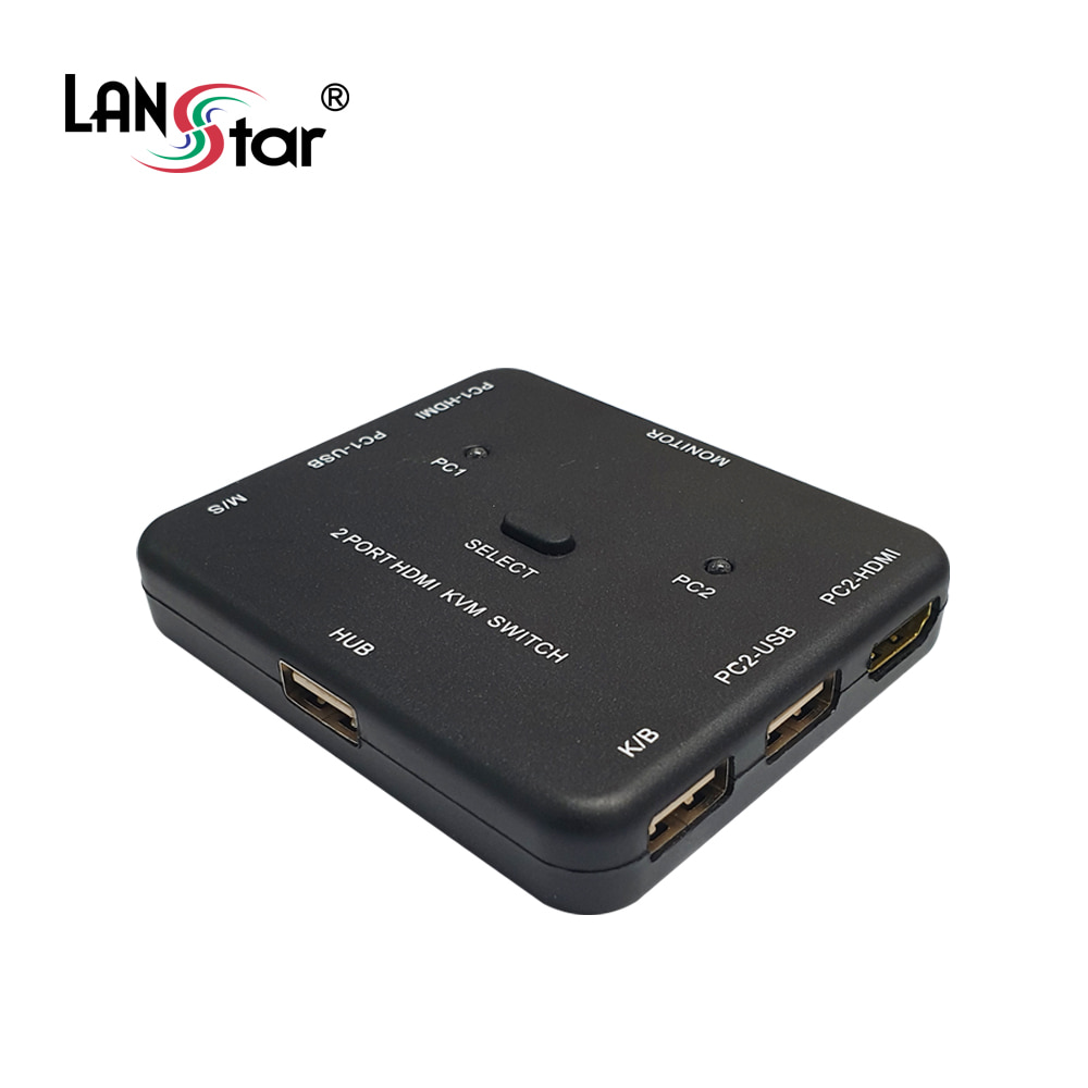 KVM HDMI USB 스위치 LS-HD2KVM 2:1/3포트