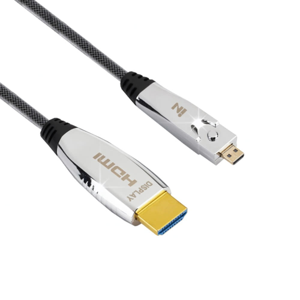 마이크로 HDMI 광 케이블 40미터