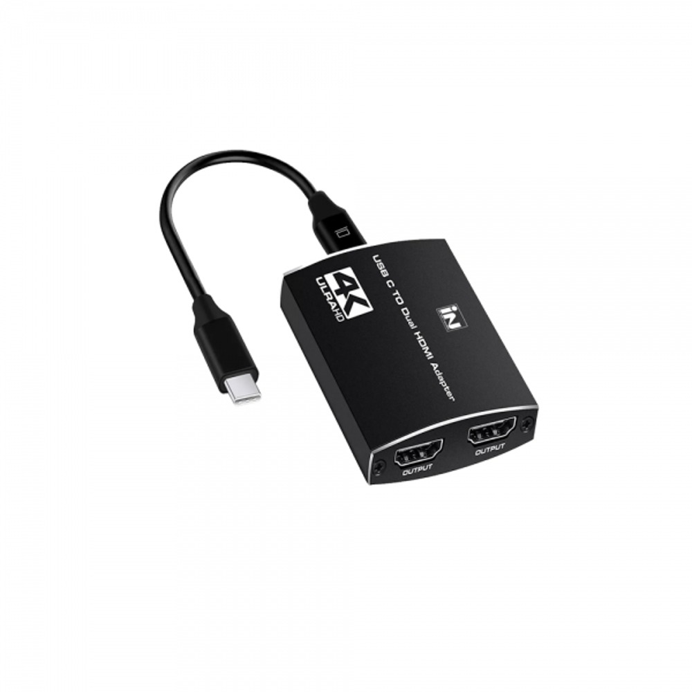 TYPE C to HDMI 듀얼 모니터 확장 분배기